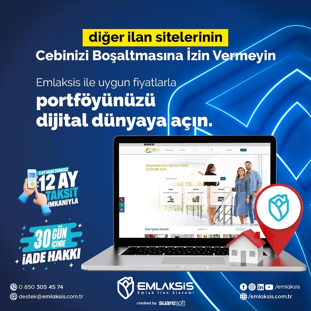 Emlaksis ile Portföyünüzü Dijital Dünyaya Taşıyın